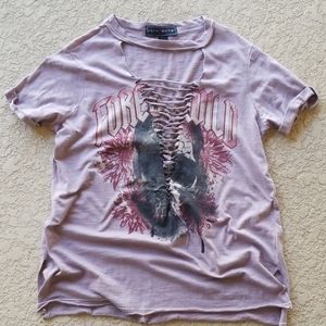 ❤️‍🔥SOLD❤️‍🔥Forever Wild cut tee